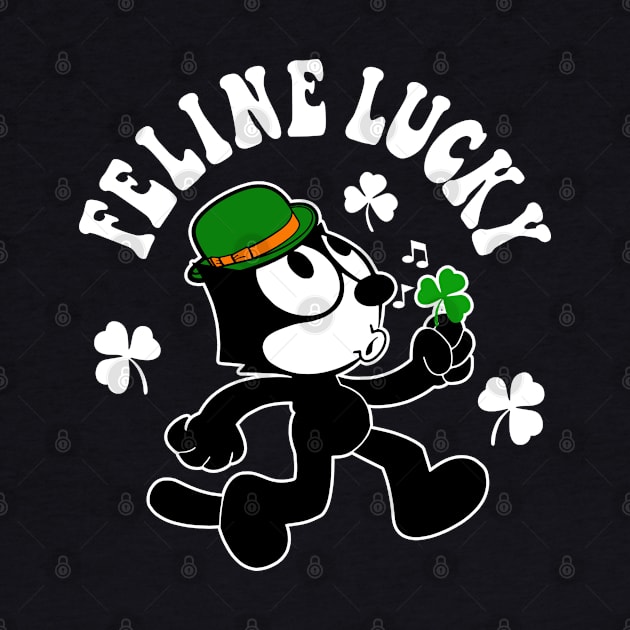 Felix the cat - Saint Patrick's day - Feline lucky 2.0 by ROBZILLA